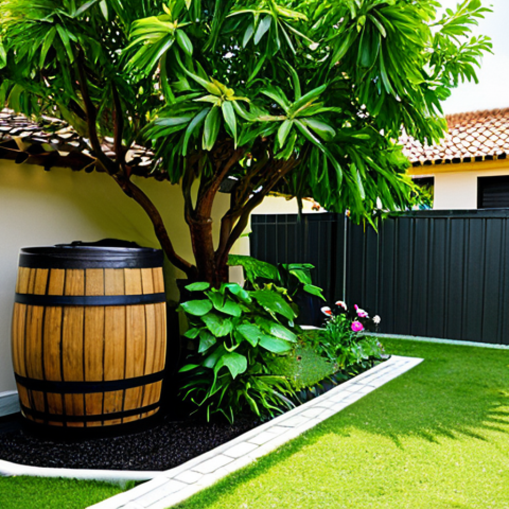 빗물 재활용을 통한 물비용 절감 방법 - Backyard Rainwater Harvesting Setup**
A practical and aesthetically pleasing rainwater harvesting s...